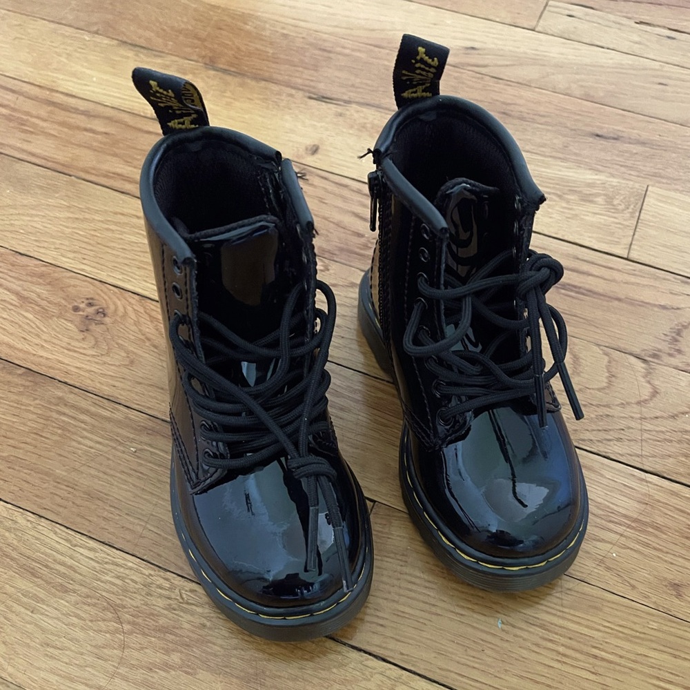 Toddler Patent Leather Doc Marten